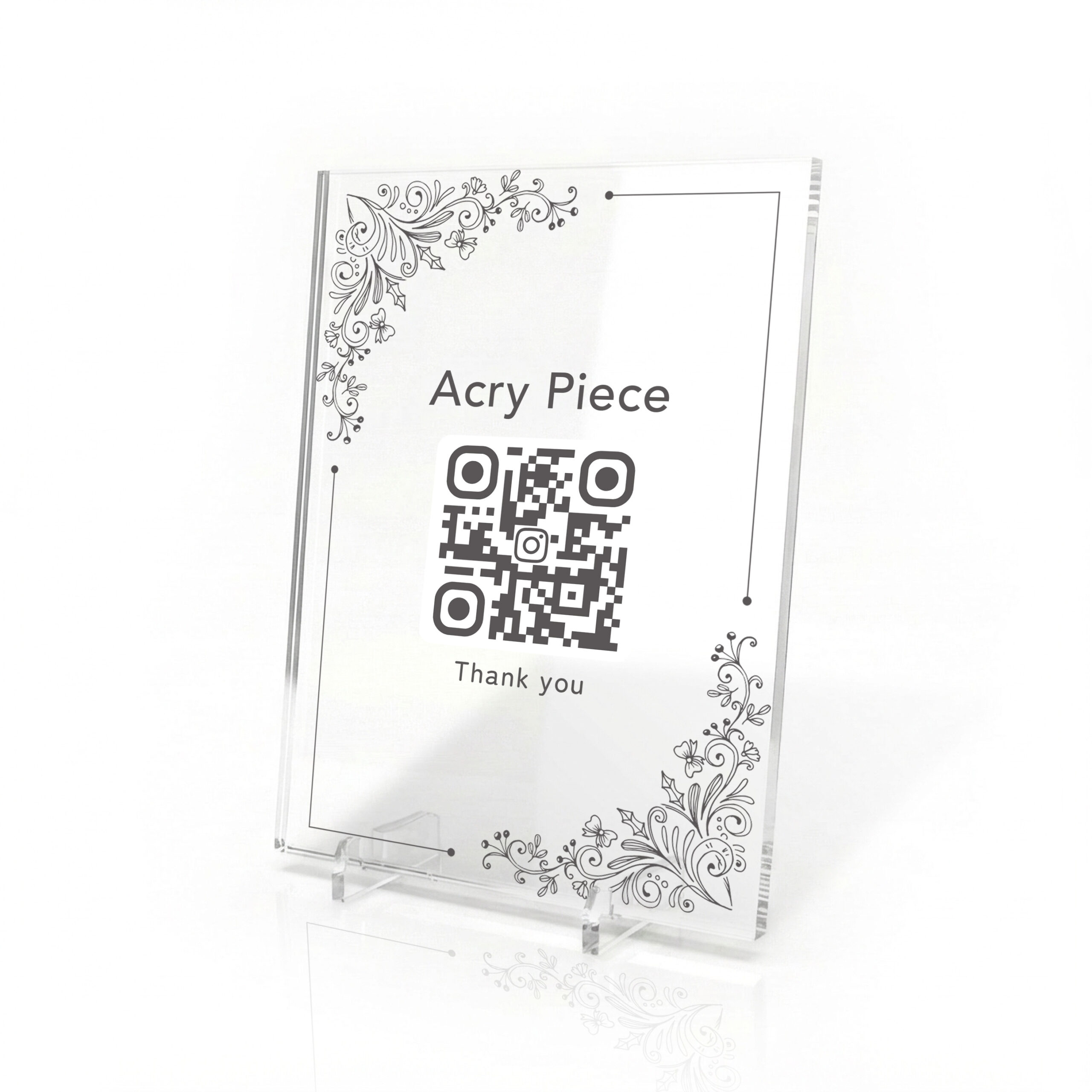 QRコードスタンドシンプル