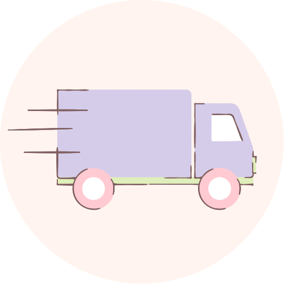 製作・配送イラスト