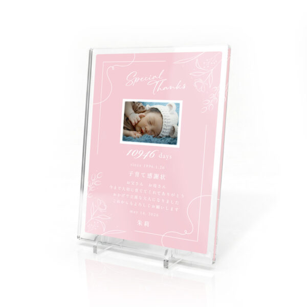 子育て感謝状18colors