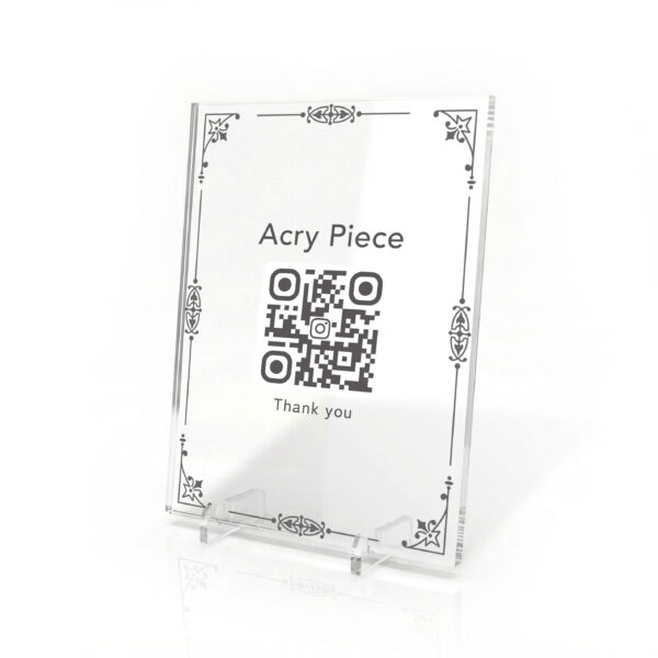 QRコードスタンドシンプル