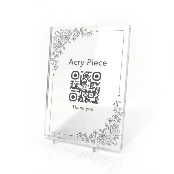 アクリルパネル QRコード デザイン5